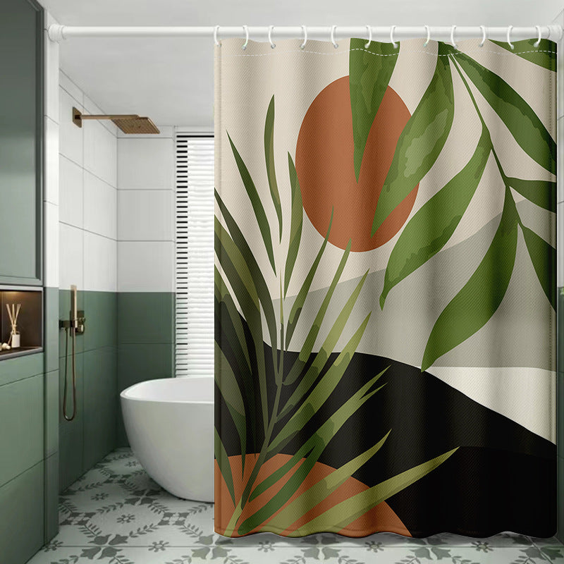 150x180cm Shower Curtain 3D Rainforest Pattern Bathroom Polyester Shower Curtain with 12 Hooks 150x180cm Shower Curtain 3D Rainforest Pattern Bathroom Polyester Shower Curtain with 12 Hooks